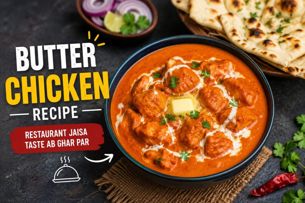 Butter chicken recipe- resturant jaisa taste ab ghar