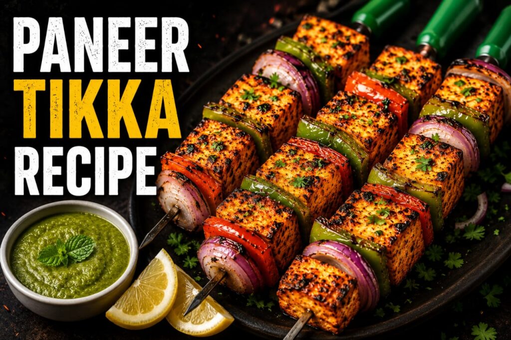 Paneer Tikka Recipe | Restaurant Style Paneer Tikka Ghar Par Kaise Banaye (2026)